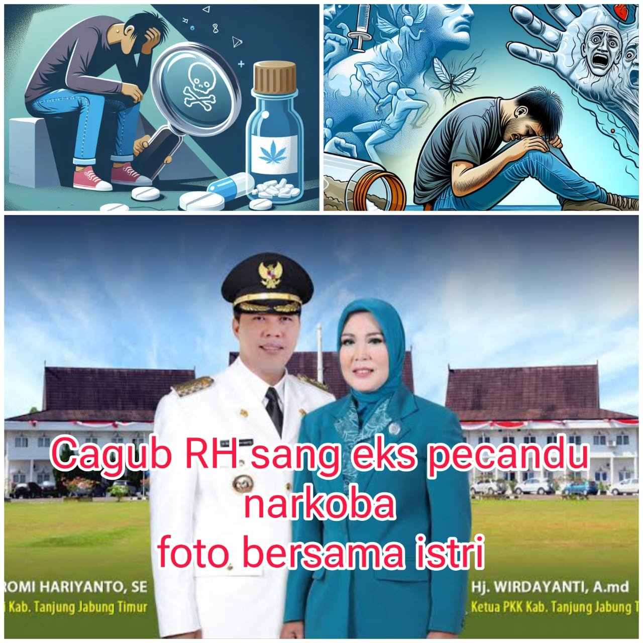 Cagub Jambi eks Narkoboy