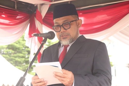 Sekda Sudirman Pimpin Upacara Peringatan Hari Bela Negara Ke-76