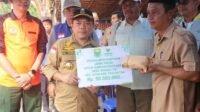 Gubernur Al Haris Serahkan Bantuan Sosial Korban Kebakaran Rumah di Desa Sungai Itik2