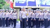 Kepolisian Daerah (Polda) Jambi menggelar apel gelar pasukan Operasi Ketupat tahun 2025.