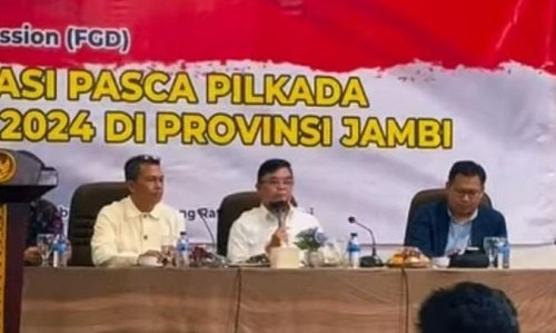 FGD Rekonsiliasi Pasca Pilkada Serentak di Jambi IW Semuanya Harus Berkolaborasi