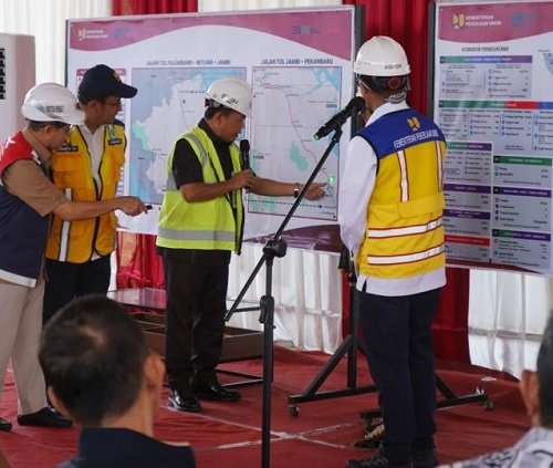 Gubernur Al Haris Tol Jambi-Palembang Urat Nadi Perekonomian Jambi