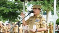 Pimpin Apel Perdana Pasca Idul Fitri Gubernur Al Haris Soroti Judol
