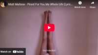 Lagu Pined For You My Whole Life" - Matt Maltese.
