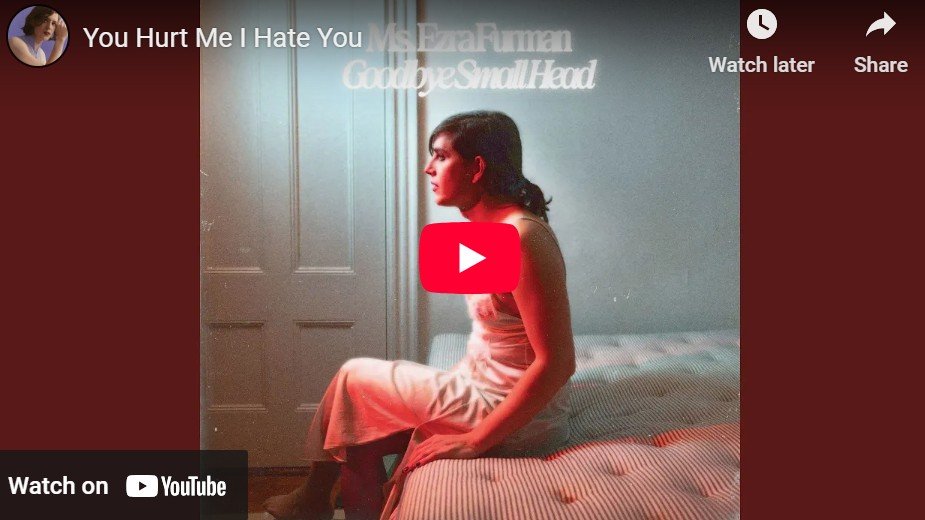 Lagu You Hurt Me I Hate You - Ezra Furman.