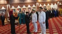 Gubernur Jambi saat Pelantikan Bupati dan Wakil Bupati Bungo Masa Jabatan Tahun 2025-2030.