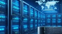 Ilustrasi web hosting.