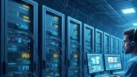 Ilustrasi web hosting.