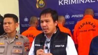 Direktur Reserse Kriminal Umum Polda Jambi, Kombes Pol Manang Soebeti