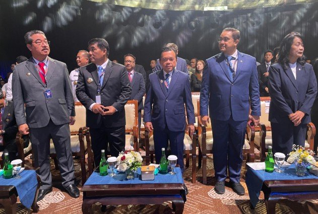Gubernur Jambi, Al Haris turut hadir dalam ajang International Conference on Infrastructure (ICI) 2025 yang diselenggarakan di Jakarta International Convention Center (JICC) pada 11–12 Juni 2025.