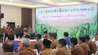 Wakil Gubernur (Wagub) Jambi Drs. H. Abdullah Sani, M.Pd.I menghadiri Rakor Lintas Sektoral Dalam Rangka Mendukung Ketahanan Pangan Nasional