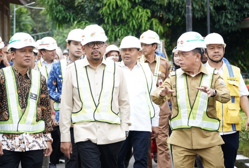 Wakil KSP M. Qodari dan Gubernur Al Haris Tinjau Pembangunan Sekolah Rakyat di Jambi