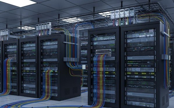 Ilustrasi web hosting.