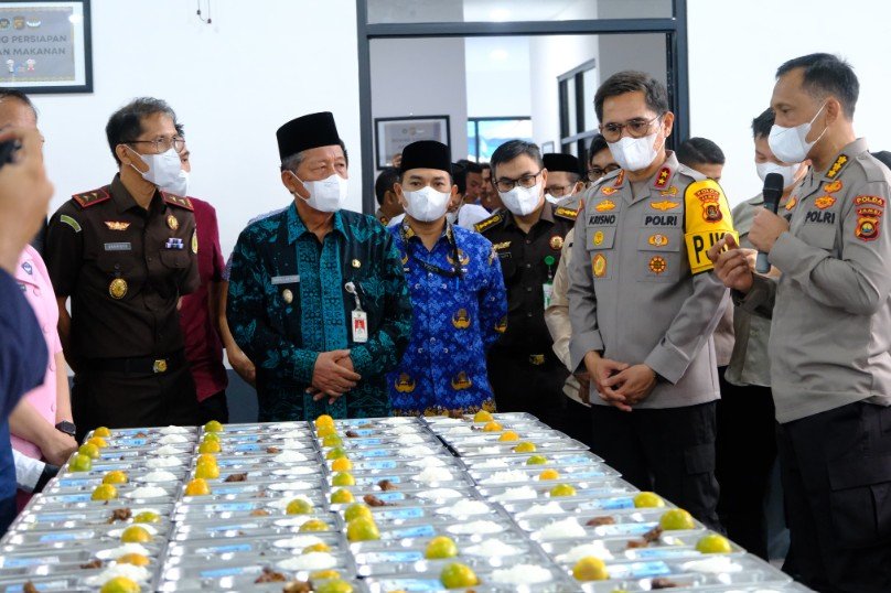 Wagub Sani Hadiri Peresmian SPPG Polda Jambi