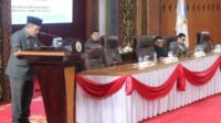 Gubernur Al Haris Sampaikan Tanggapan Pemerintah Terhadap Pemandangan Umum Fraksi-Fraksi Tentang Ranperda Pelaksanaan APBD 2024