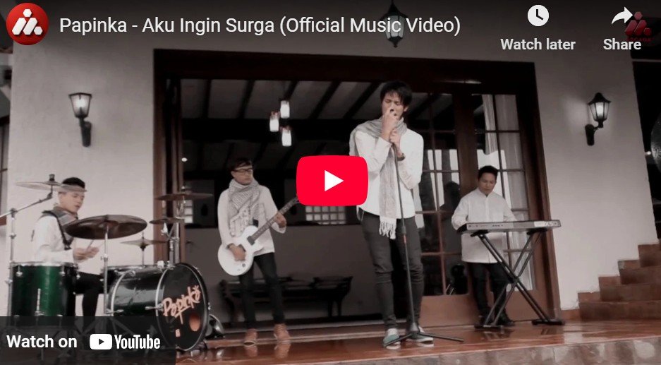 Lagu Aku Ingin Surga - Papinka.