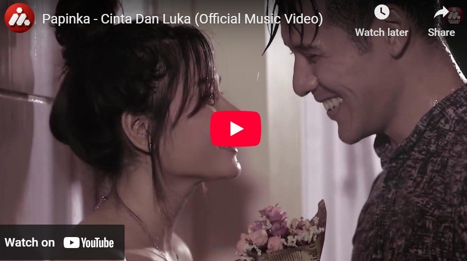 Lagu Cinta dan Luka - Papinka.