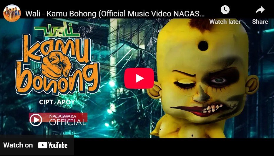 Lagu Kamu Bohong - Wali Band.