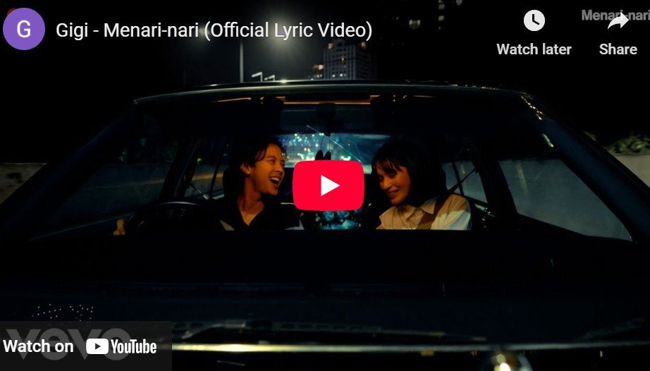 Lagu Menari nari - Gigi Band.