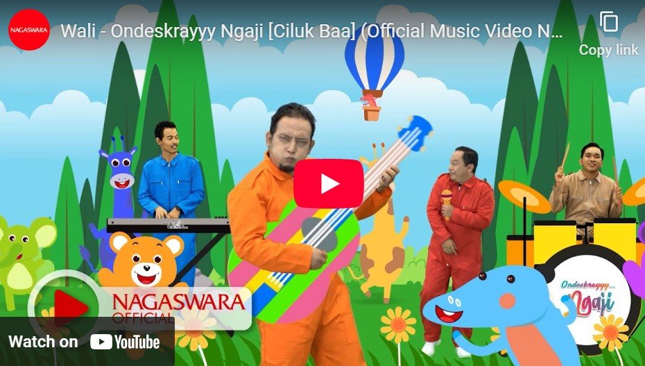Lagu Ondeskrayyy Ngaji - Wali Band.