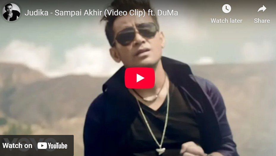 Lagu Sampai Akhir - Judika Ft Duma Riris.