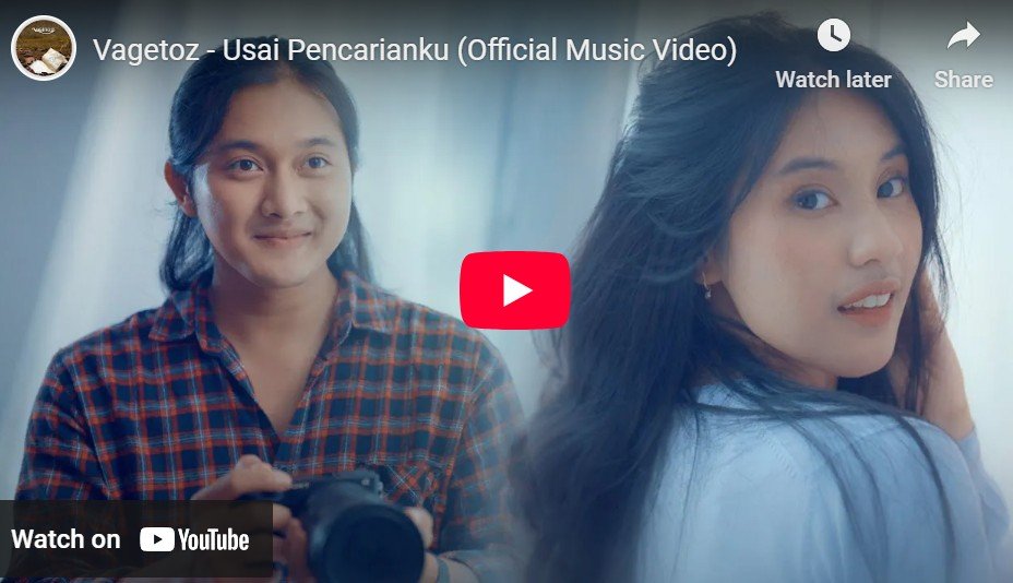 Lagu Usai Pencarianku - Vagetoz.
