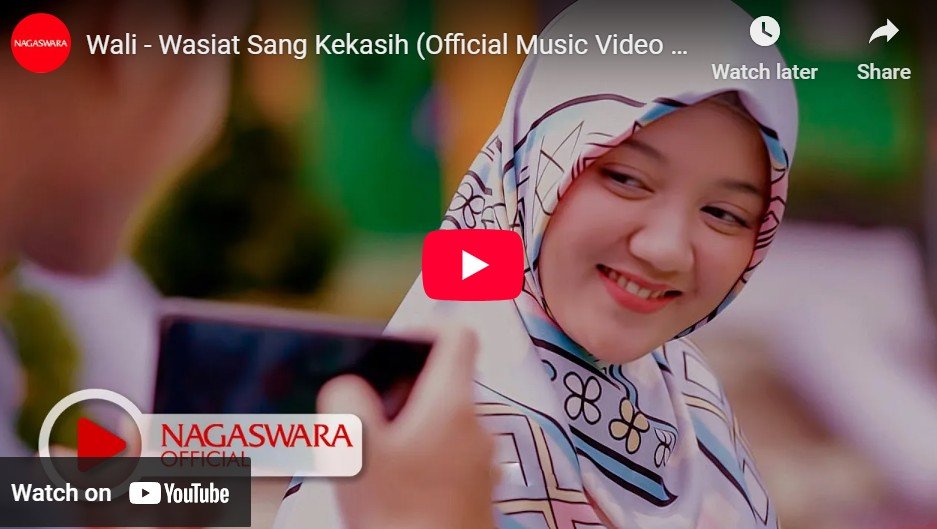 Lagu Wasiat Sang Kekasih - Wali Band.