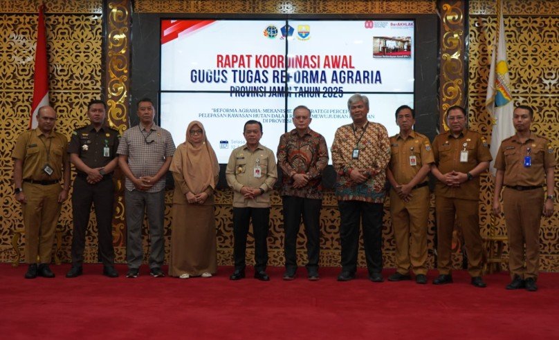 Gubernur Al Haris Dukung Reformasi Agraria Untuk Kesejahteraan Masyarakat