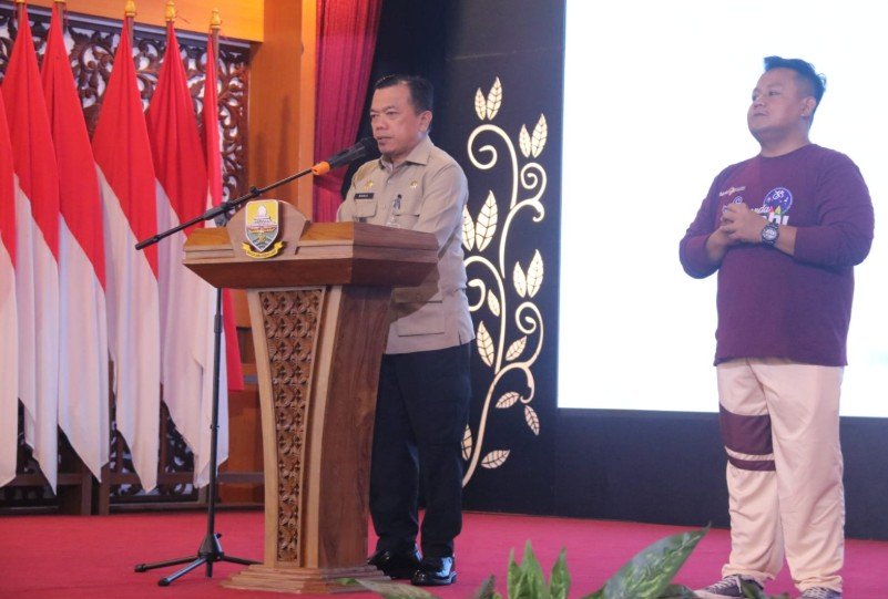 Gubernur Al Haris Lepas 88 Kontingen Perkemahan Pramuka Berkebutuhan Khusus Tingkat Nasional