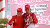 Sejarah Baru! Gubernur Al Haris Raih Rekor MURI Lewat Pengibaran Ribuan Merah Putih di Jembatan Gentala Arasy