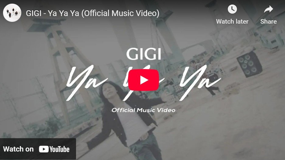 Lagu Ya Ya Ya - Gigi Band.