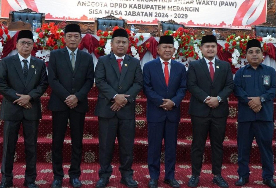 Setelah Ikuti Sumpah/Janji PAW Dewan dari PKS, Rustam Effendi Resmi Jadi Anggota DPRD Merangin 2024-2029