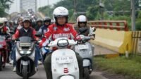 Semarak Sunmori Merdeka, Gubernur Al Haris Riding Bersama Forkopimda Jambi