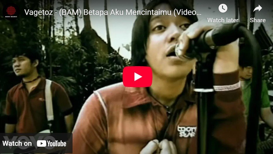Lagu Betapa Aku Mencintaimu - Vagetoz.