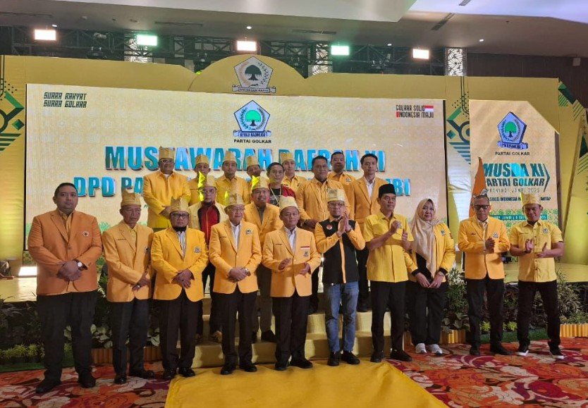 Musda ke XI DPD I Partai Golkar Provinsi Jambi, Drs H Cek Endra Kembali Terpilih