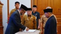 Sekda Sudirman Lantik Pejabat Administrator, Pengawas, dan Fungsional di Lingkup Pemprov Jambi