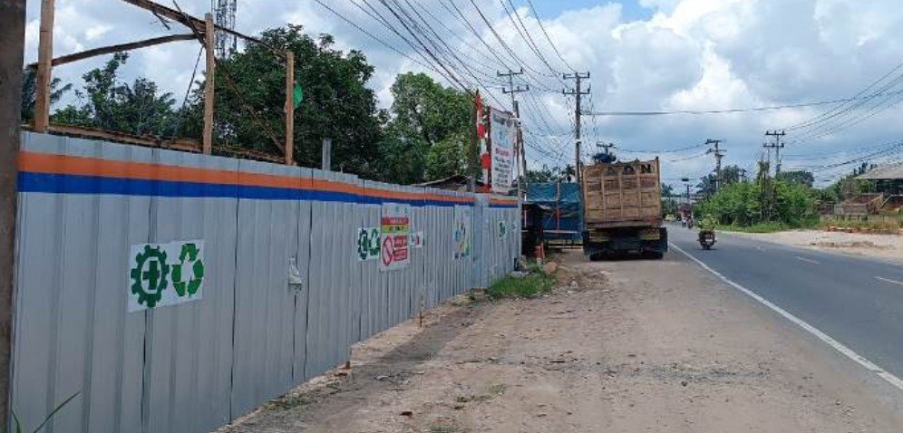 Pembangunan Stockpile Batu Bara PT SAS Dikawal Ketat Warga, Pastikan Masih Tak Beroperasi