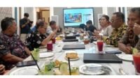 Pertemuan dadakan PT SAS dengn perwakilan warga Aur Duri yang diadakan dadakan oleh beberapa oknum DPRD Provinsi Jambi, Foto : Ist