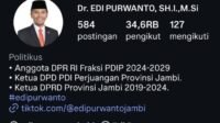 Analisis Akun IG Edi Purwanto: Komunikasi Publik Modern Ala Wakil Rakyat Jambi