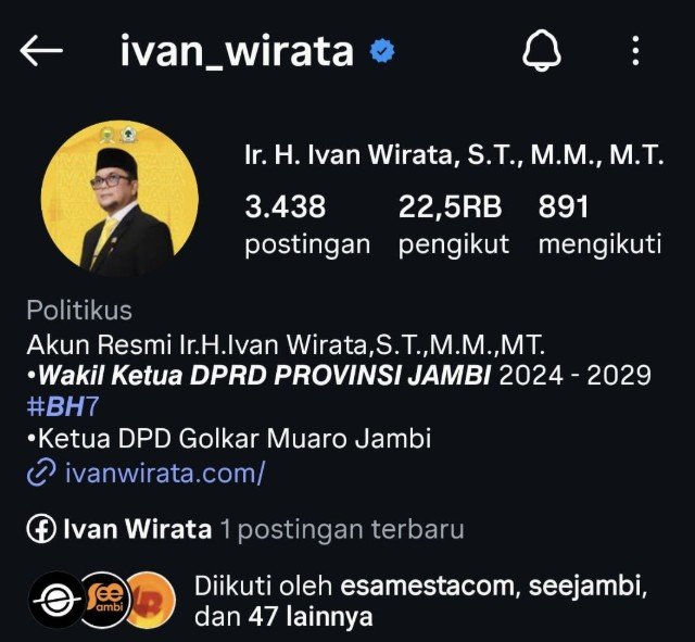 Mengejutkan! Begini Cara Ivan Wirata Membangun Citra Pejabat Modern Lewat Instagram