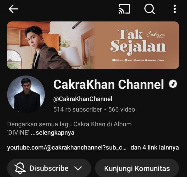 Mengapa Cakra Khan Dijuluki King of Heartbreak? Review Channel YouTube-nya Terbaru!