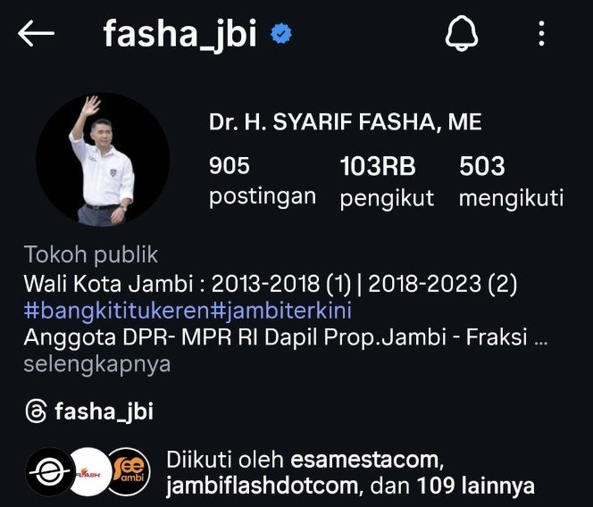 Kenalan Lebih Dekat dengan Syarif Fasha di Instagram: Gaya Komunikasi Politik yang Santun dan Terarah