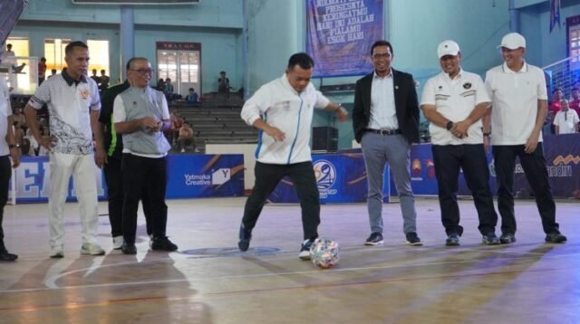 Buka Gubernur Cup Futsal 2026, Gubernur Al Haris: Cari Bibit Berprestasi, Jalin Persaudaraan dan Jaga Sportivitas