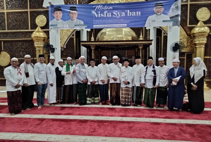 Pemprov Jambi Gelar Malam Nisfu Sya’ban dan Sambut Kedatangan Bulan Suci Ramadhan 1447 Hijriah/2026 Masehi