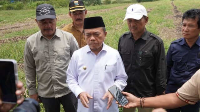 Gubernur Al Haris Tinjau Bendungan PLTA Danau Kerinci, Lepas 10.000 Benih Ikan dan Apresiasi Kemandirian SMK-SPP Negeri 3 Kerinci
