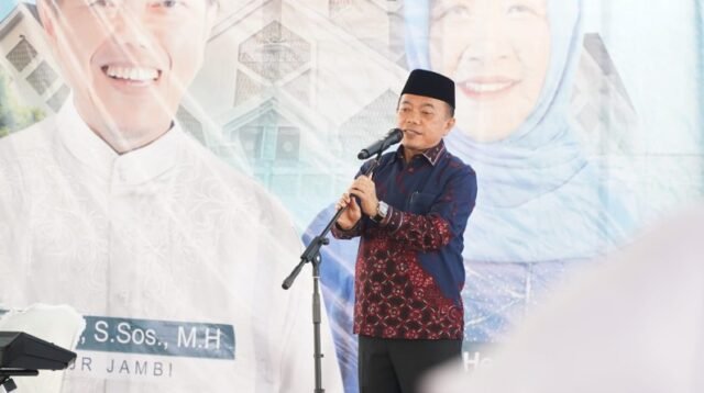 Halal Bihalal Sekaligus Open House di Kediaman Pribadi, Gubernur Al Haris Tekankan Pererat Kebersamaan