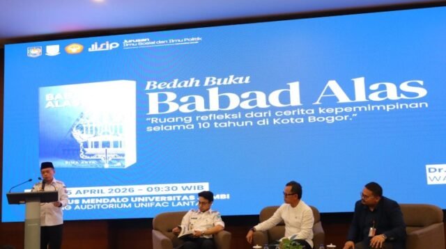 Gubernur Al Haris Hadiri Bedah Buku Babad Alas, karya Autobiografi-Reflektif Wamendagri Bima Arya Sugiarto