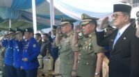 Wakil Gubernur Jambi Hadiri Upacara HUT Satpol PP, HUT Damkar dan HUT Satlinmas di Kota Palembang