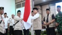 Lepas Kloter Perdana Keberangkatan Haji 2026 Provinsi Jambi, Gubernur Al Haris Tegaskan Komitmen Pelayanan Terbaik untuk Jema'ah