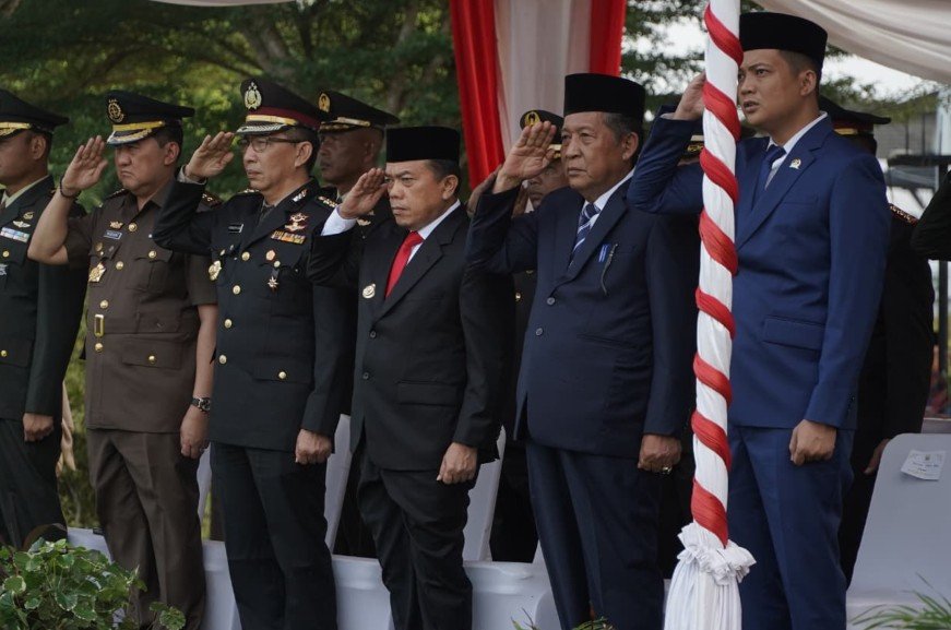 Gubernur Al Haris Ikuti Upacara Peringatan Hari Lahir Pancasila 2026, Ajak ASN dan Generasi Muda Hidupkan Nilai Pancasila